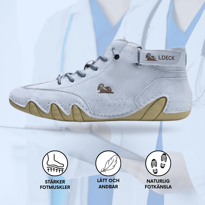Alpaca Flex™ – Ergonomiska & Smärtlindrande Barfotaskor
