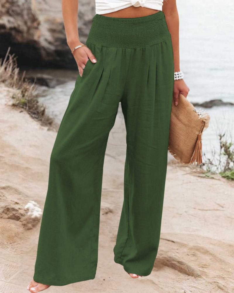 Amilia – Lediga Byxor med Vida Ben