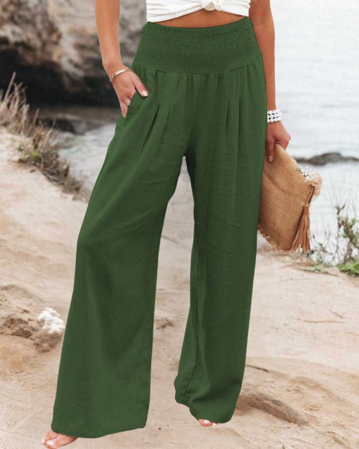 Amilia – Lediga Byxor med Vida Ben