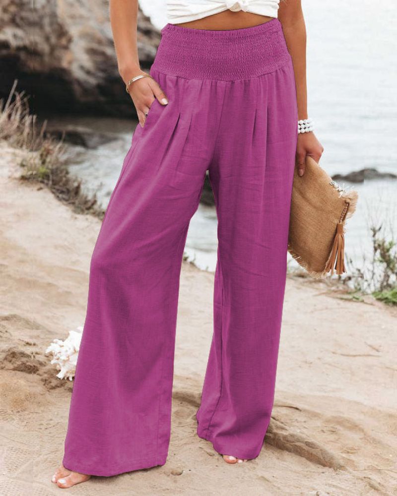 Amilia – Lediga Byxor med Vida Ben