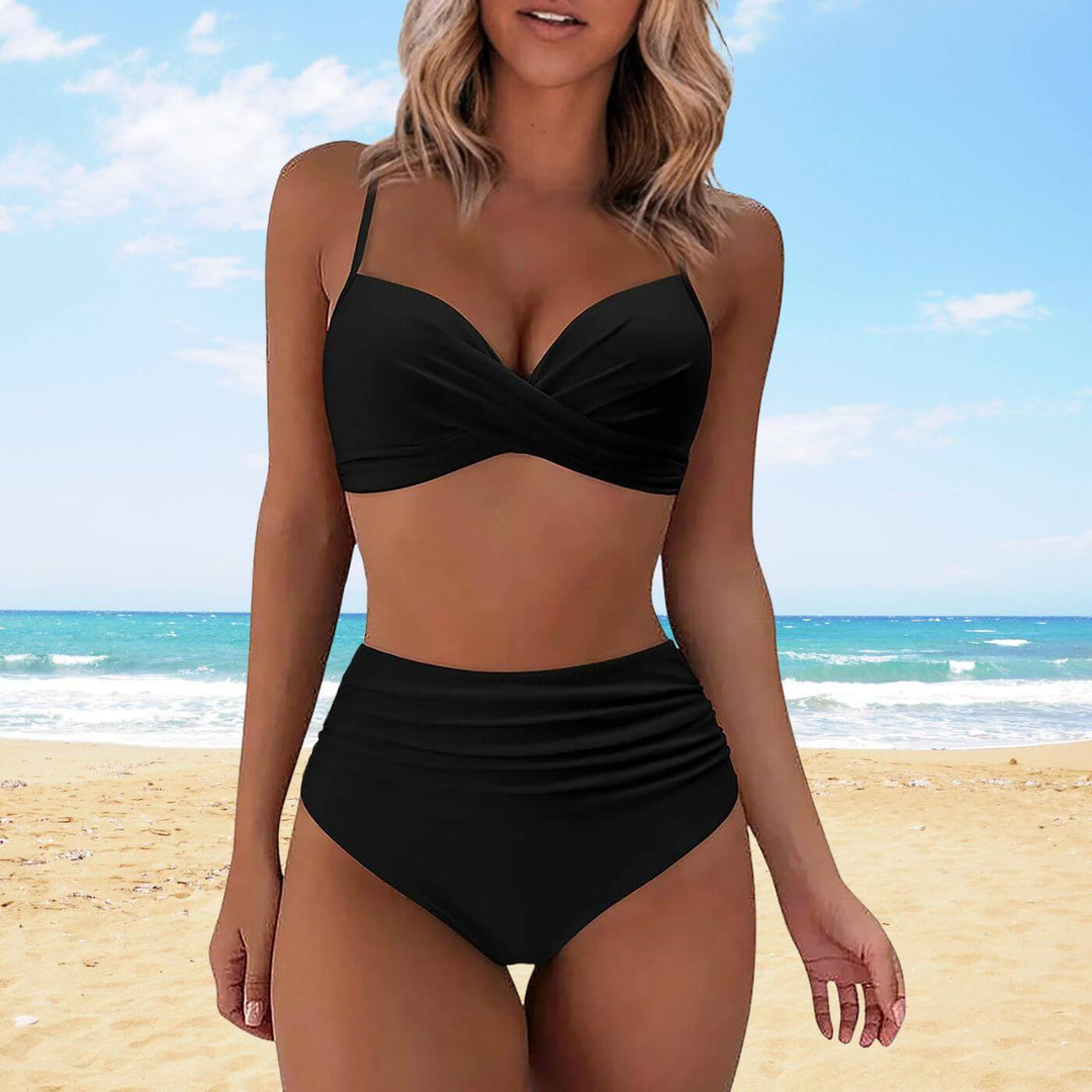 Eva™ – Bikini med Hög Midja