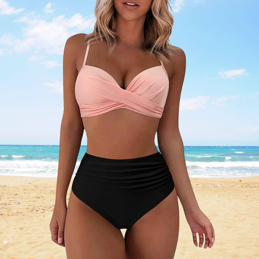 Eva™ – Bikini med Hög Midja