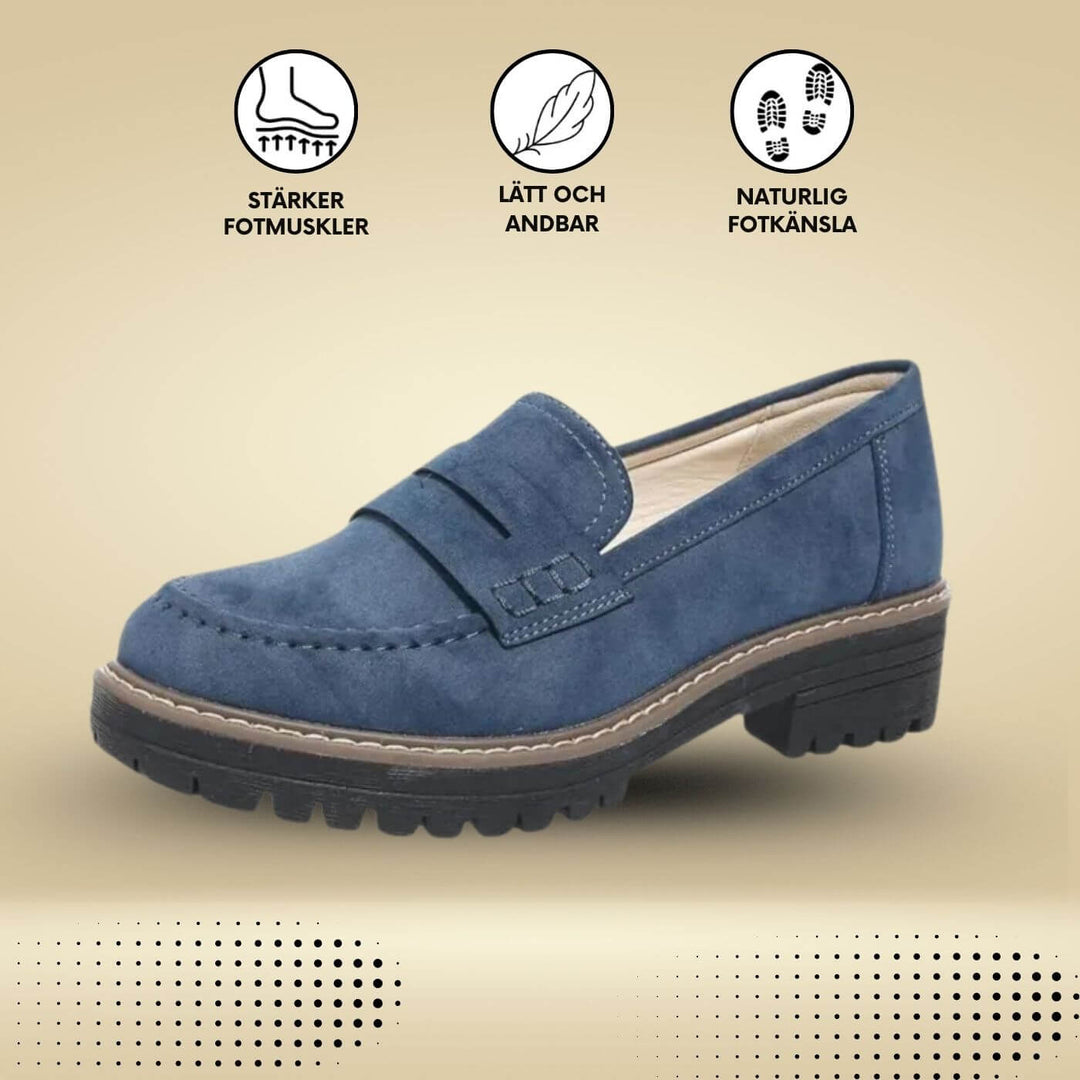 Leonora – Bekväma Ortopediska Loafers