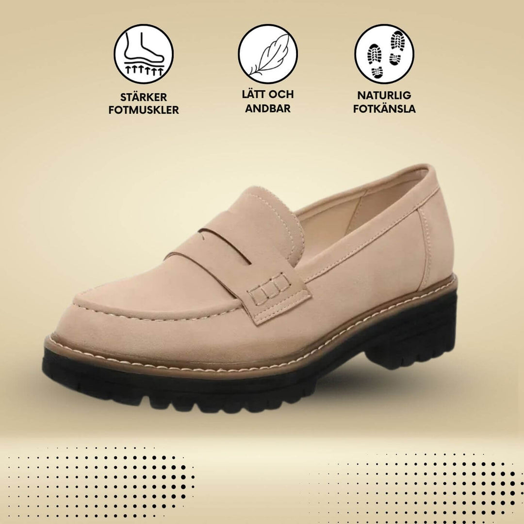 Leonora – Bekväma Ortopediska Loafers