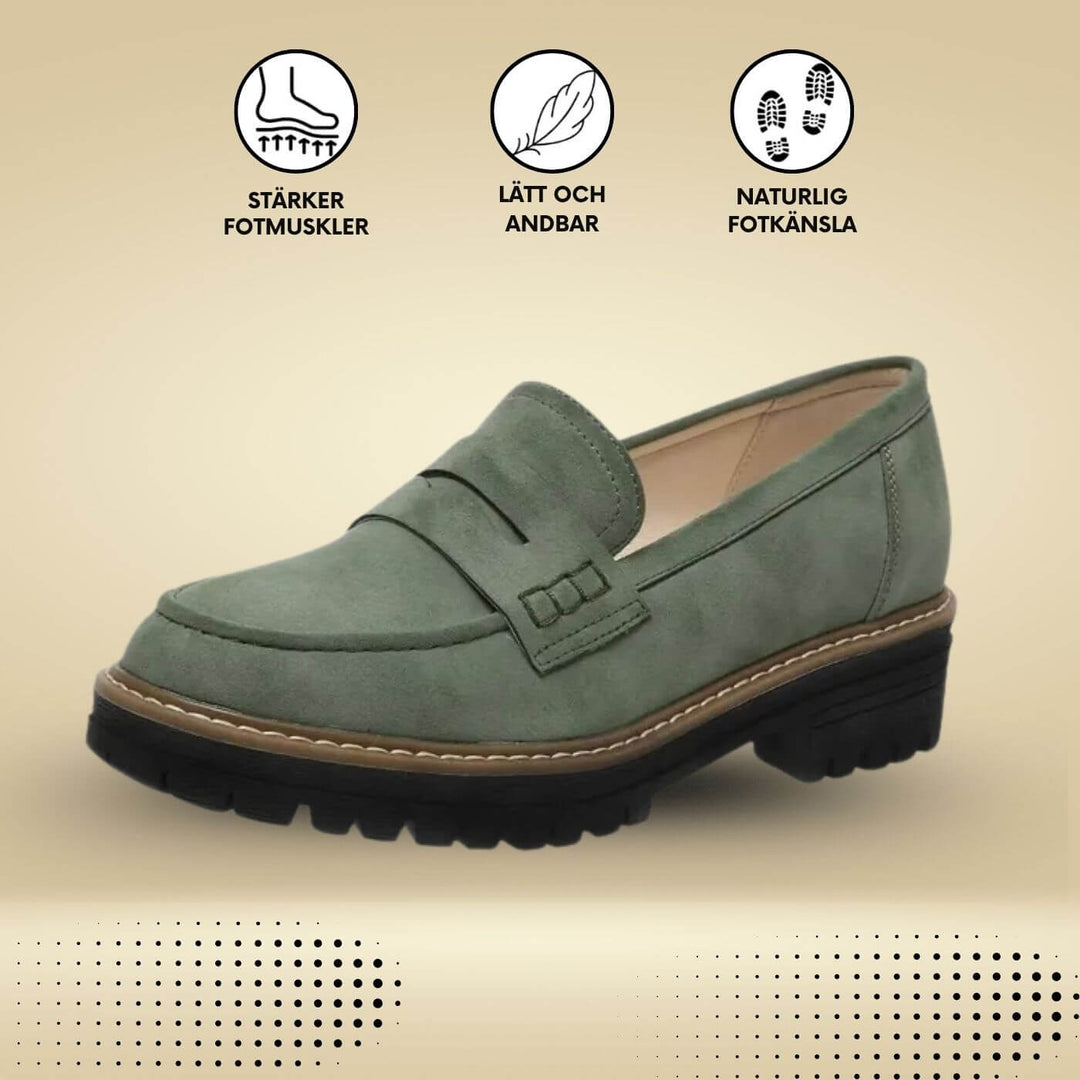 Leonora – Bekväma Ortopediska Loafers