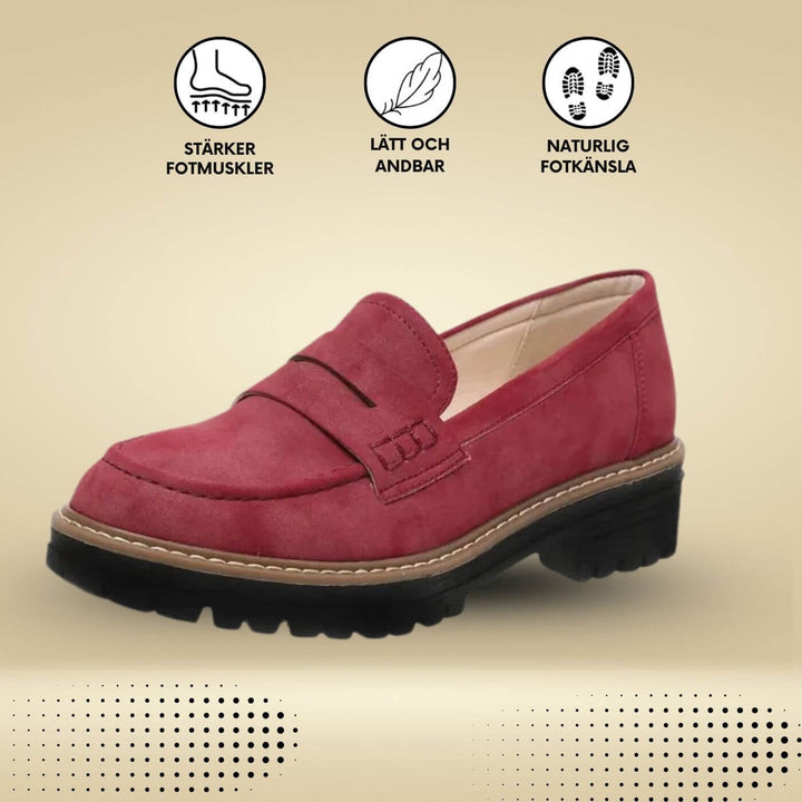 Leonora – Bekväma Ortopediska Loafers