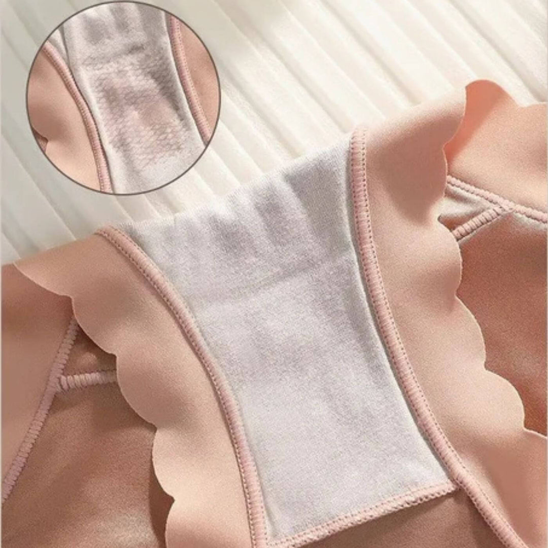 Sofie™ – Sömlösa Trosor i Satinsilke med Hög Midja (5+5 GRATIS)