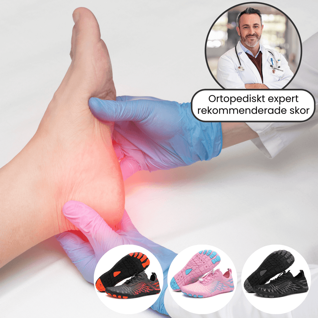 Solax Pro™ - Bekväma, Halkfria Barfotaskor