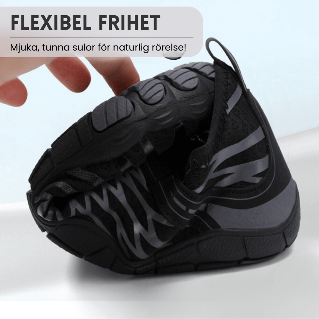 Solax Pro™ - Bekväma, Halkfria Barfotaskor